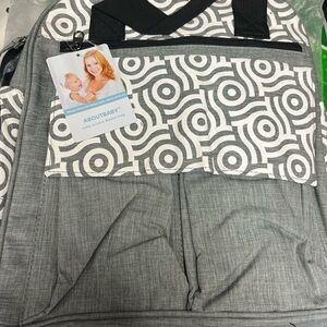 Diaper bag --Grey